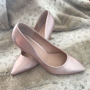 Metallic Pointed Toe Pumps